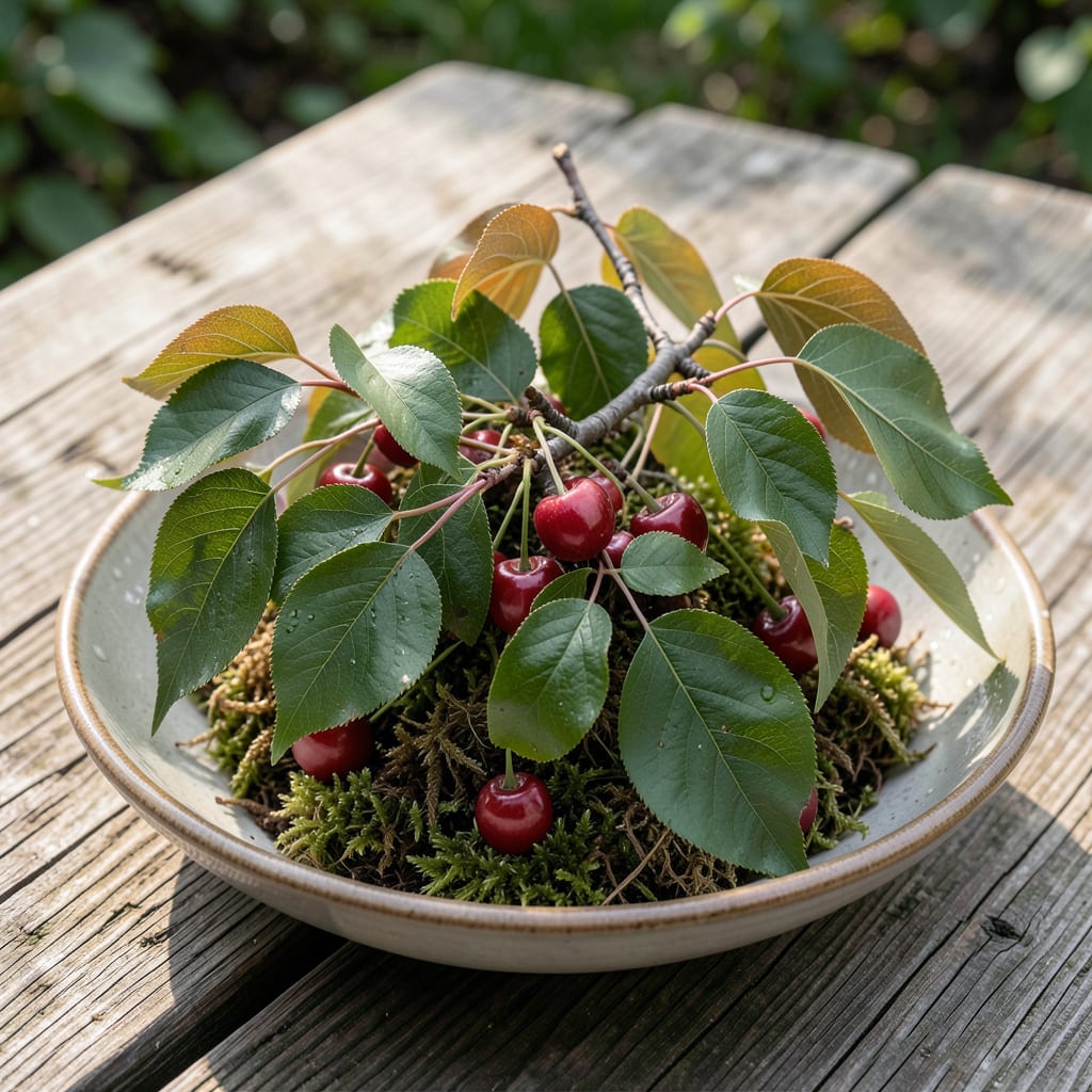 Cherry Tree Droopy Leaves: Common Causes and Revival Steps illustration with key details
