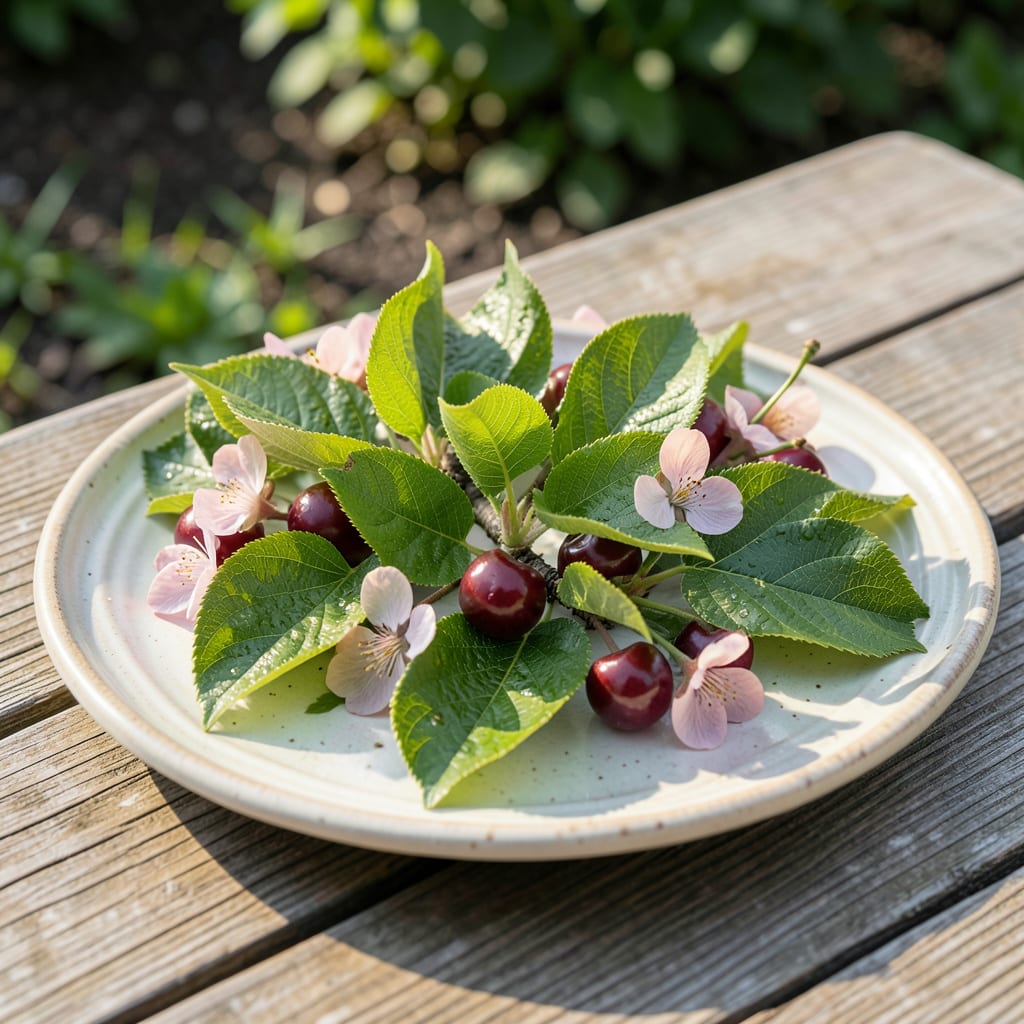 Visual representation of Cherry Tree Sapling Leaves: Growing Guide for Healthy Foliage