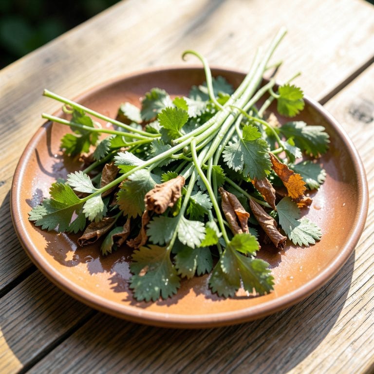 Cilantro Leaves Turning Brown: Early Warning Signs and Revival Tips Cilantro Leaves Turning Brown: Early Warning Signs and Revival Tips