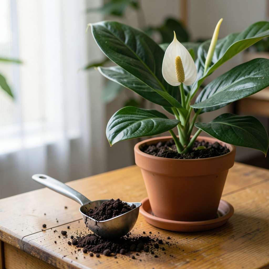 Are Coffee Grounds Good for Peace Lily: Benefits and Safe Usage Tips