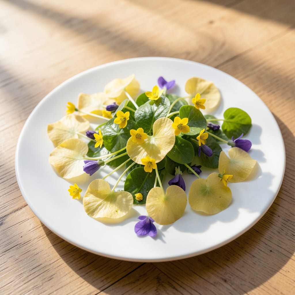 Complete common yellow wood sorrel overview image