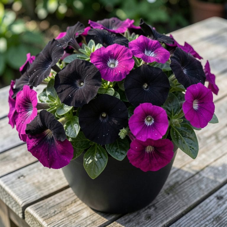 Crazytunia Black Mamba Petunia: Dramatic Contrast for Bold Garden Statements