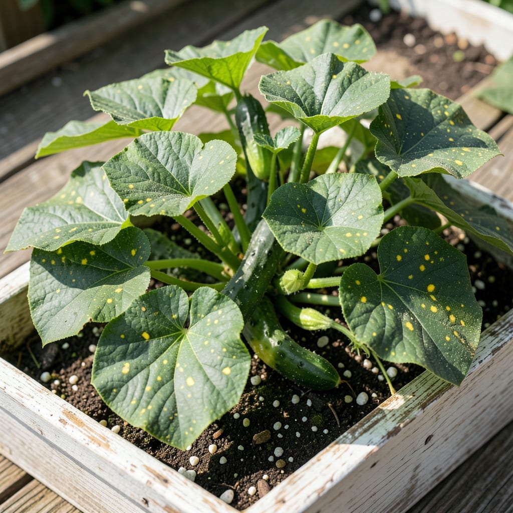 Comprehensive Cucumber Plant Yellow Spots: Early Detection and Prevention Tips visual reference