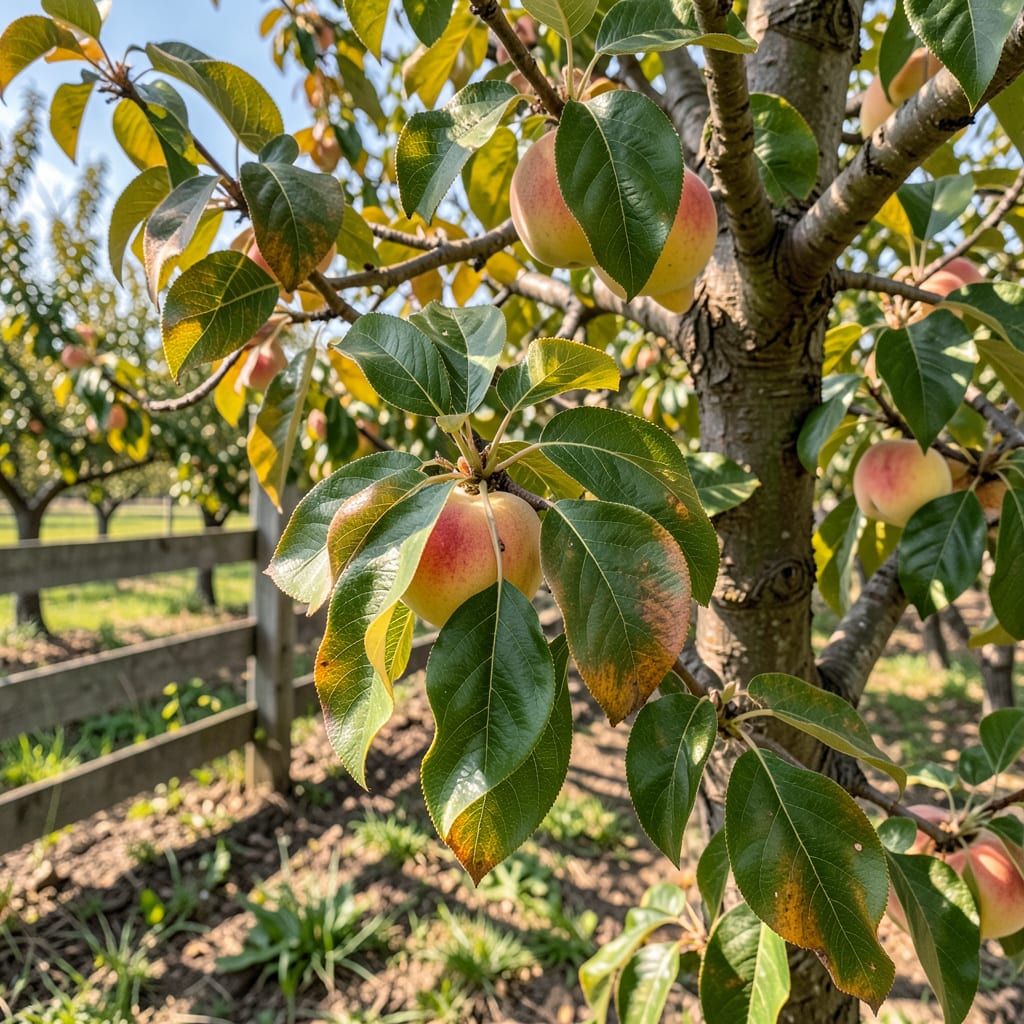 Visual representation of Curled Leaves on Peach Tree: Diagnosis and Organic Remedies