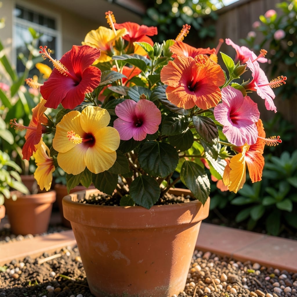 Dwarf Hibiscus Plant