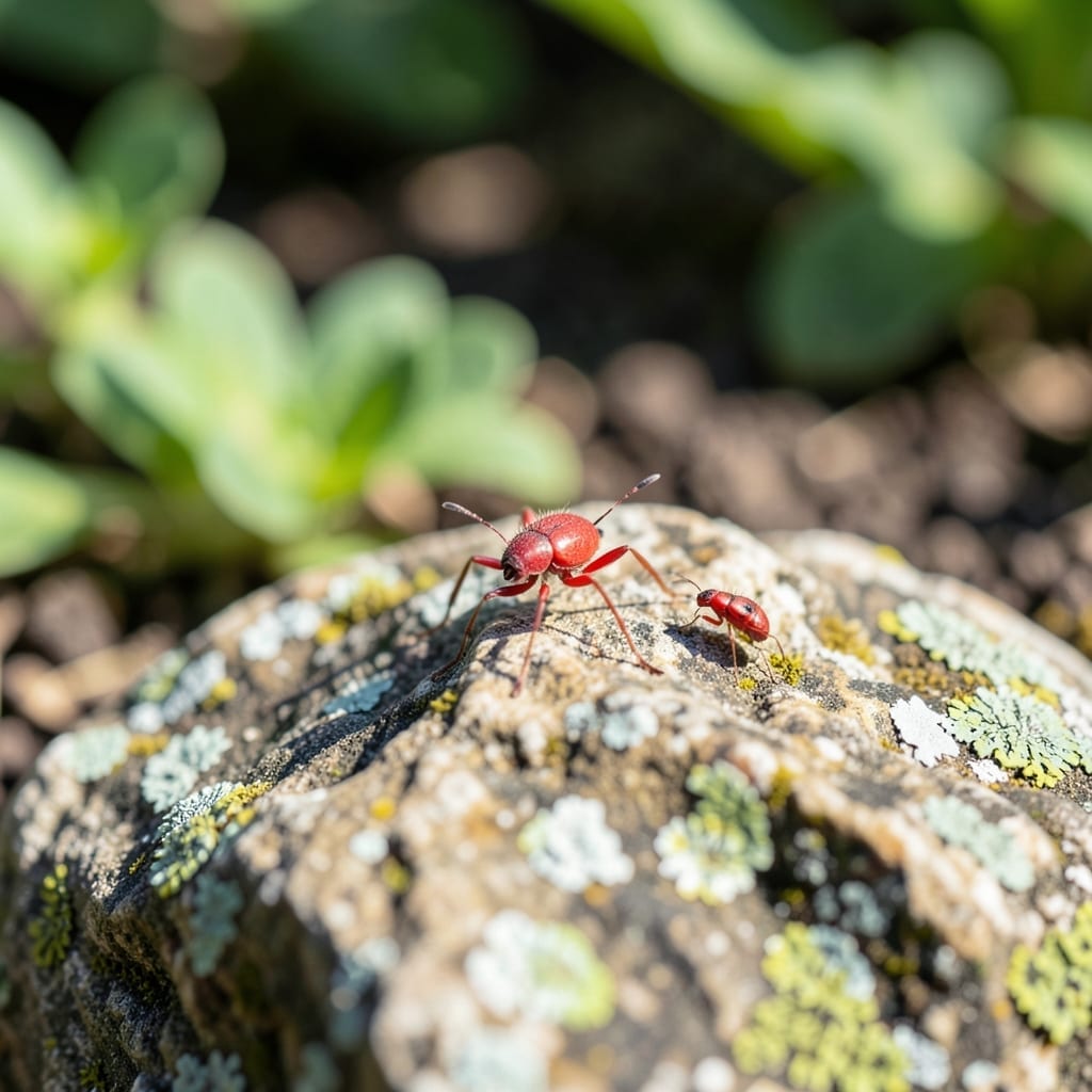 Tiny Red Bugs on Rocks: Eco-Friendly Elimination Strategies