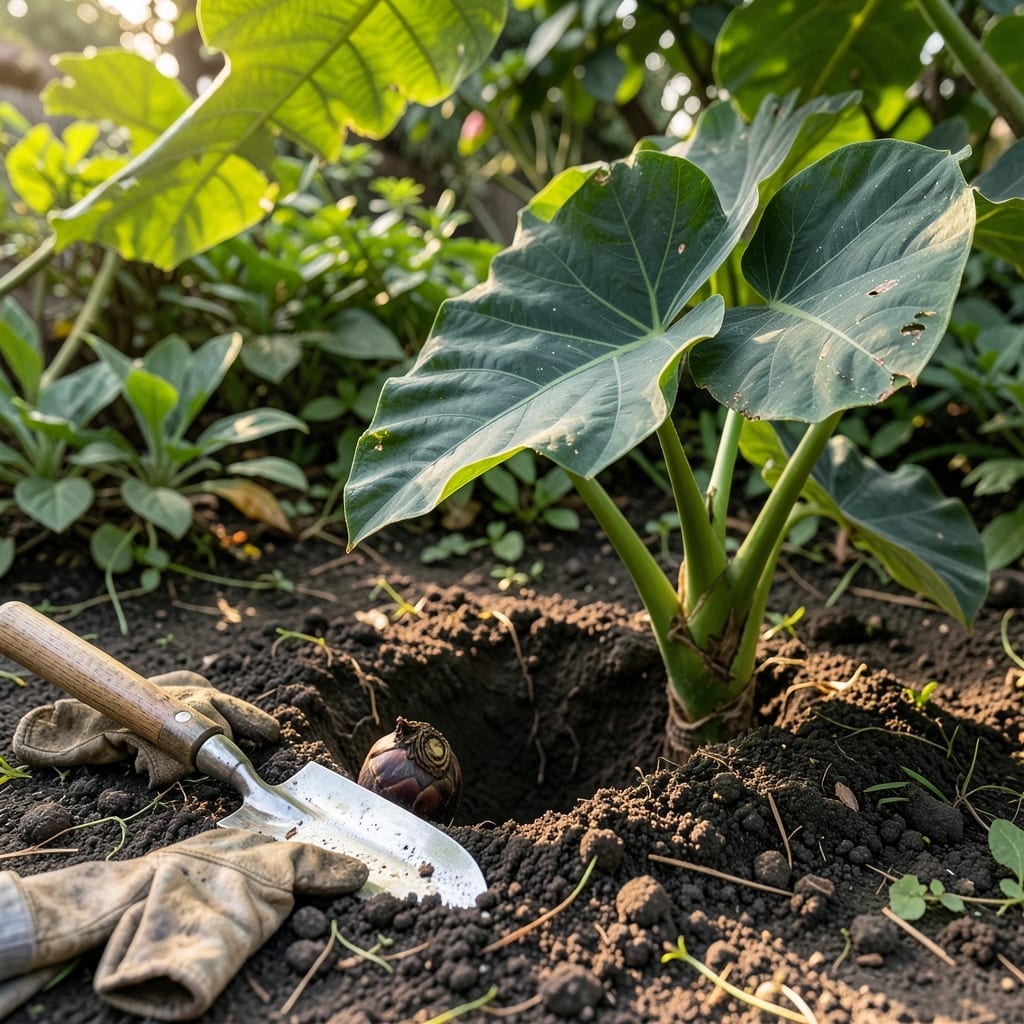 How to Plant Elephant Ears: Ideal Depth for Strong Growth How to Plant Elephant Ears: Ideal Depth for Strong Growth