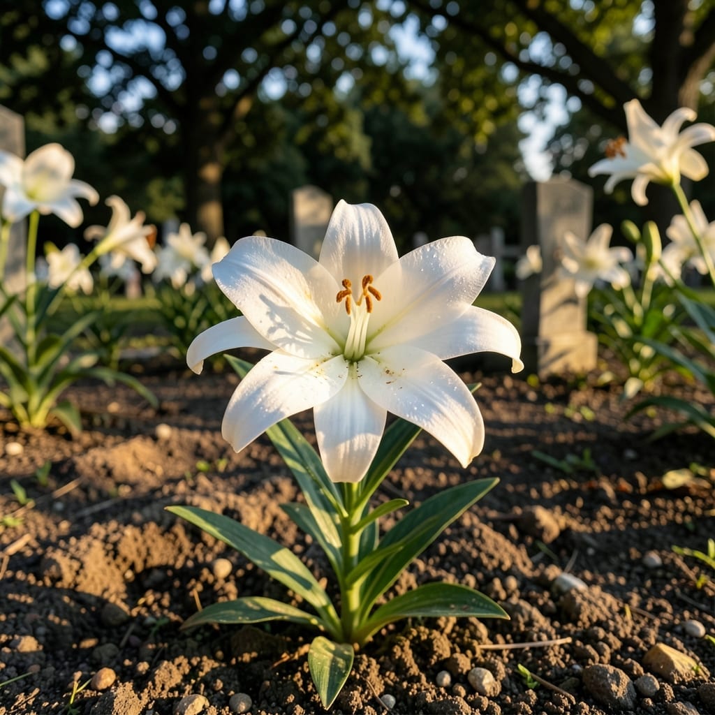 White Lilies for Purity