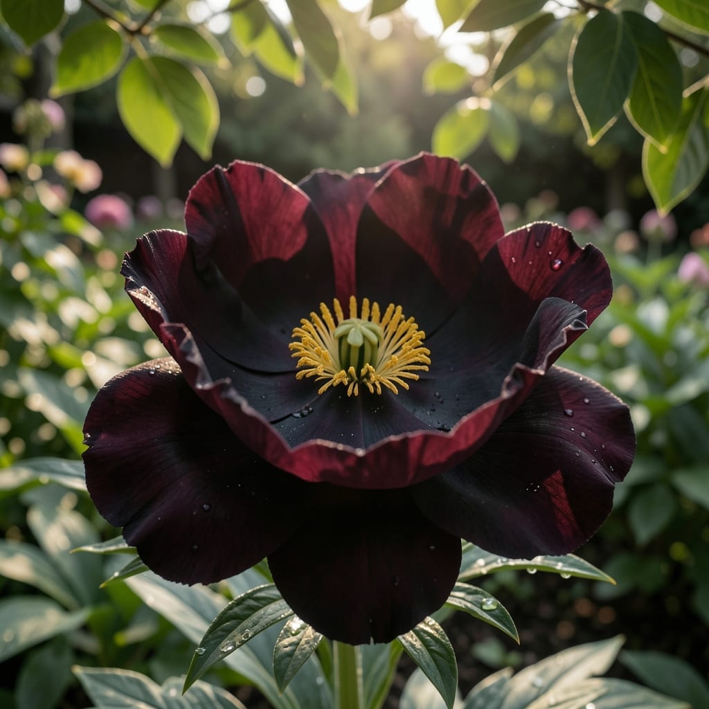 Black Panther Single Peony