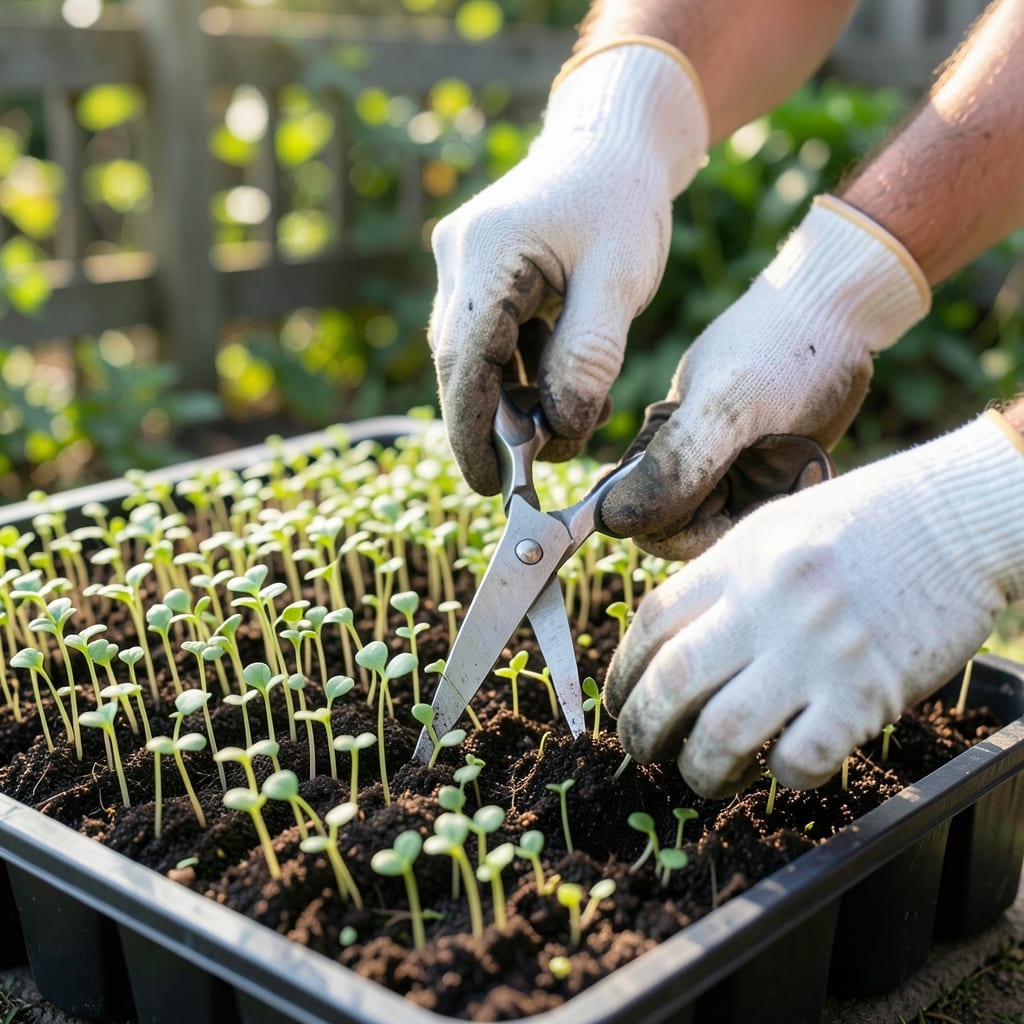 When to Thin Seedlings: Timing and Technique for Stronger Plants