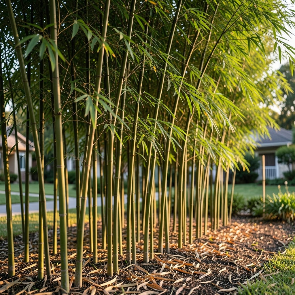 Bamboo Privacy Hedge