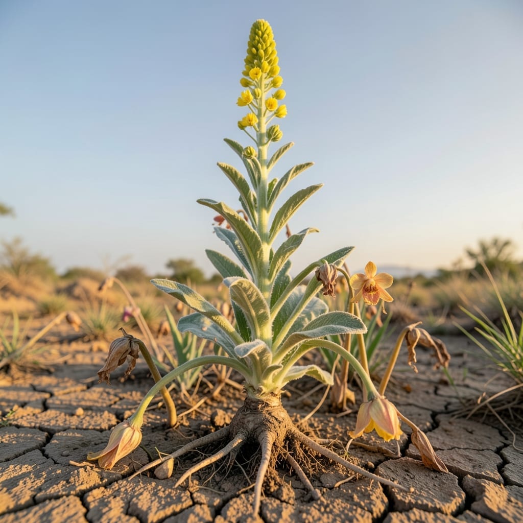Mullein with Soft Leaves
