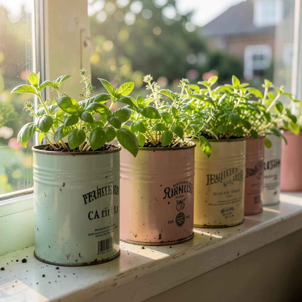 Vintage Tin Cans