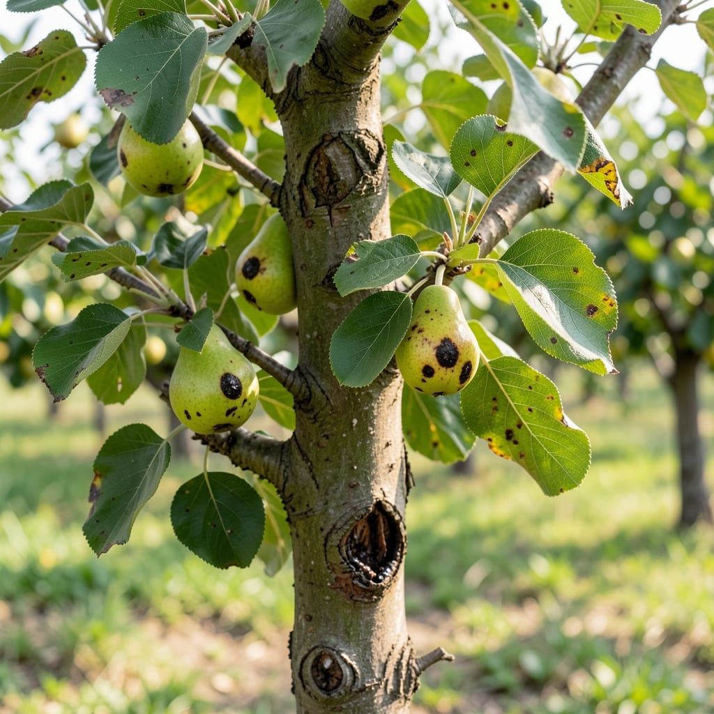Pear Tree Diseases: Common Symptoms and Effective Remedies