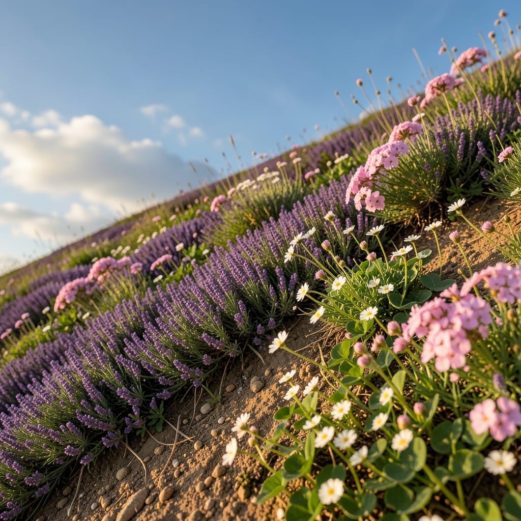 Wildflower Ground Cover for Slopes