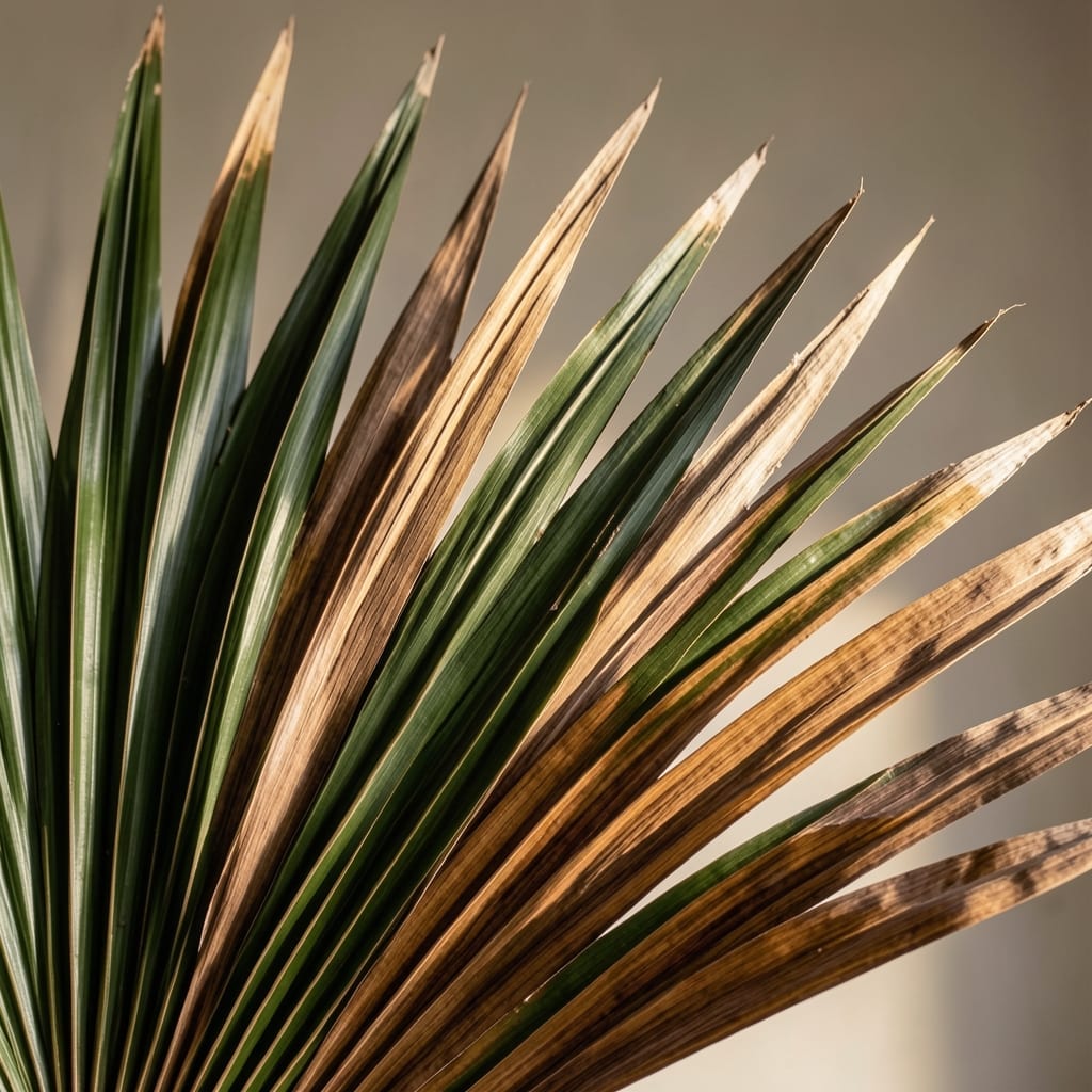 Dried Palm Leaves