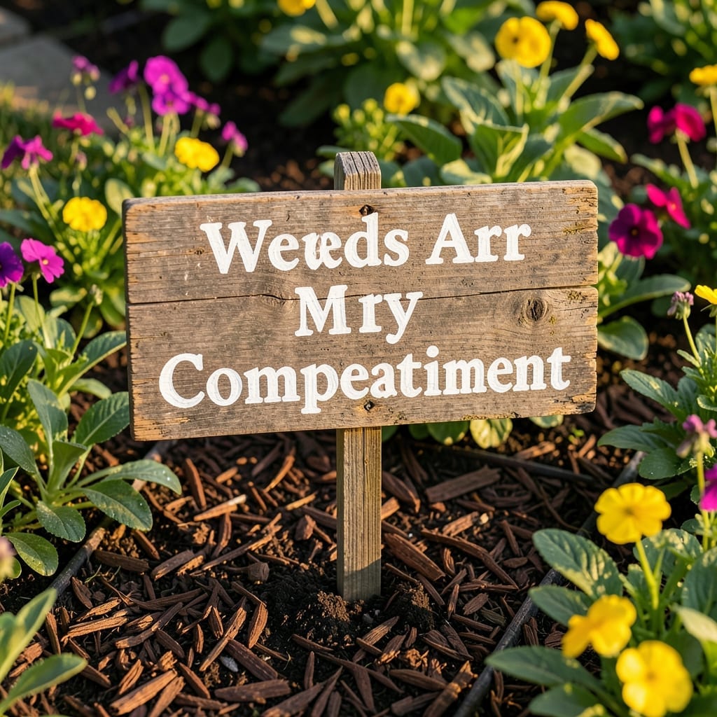 Weeds Are My Competition