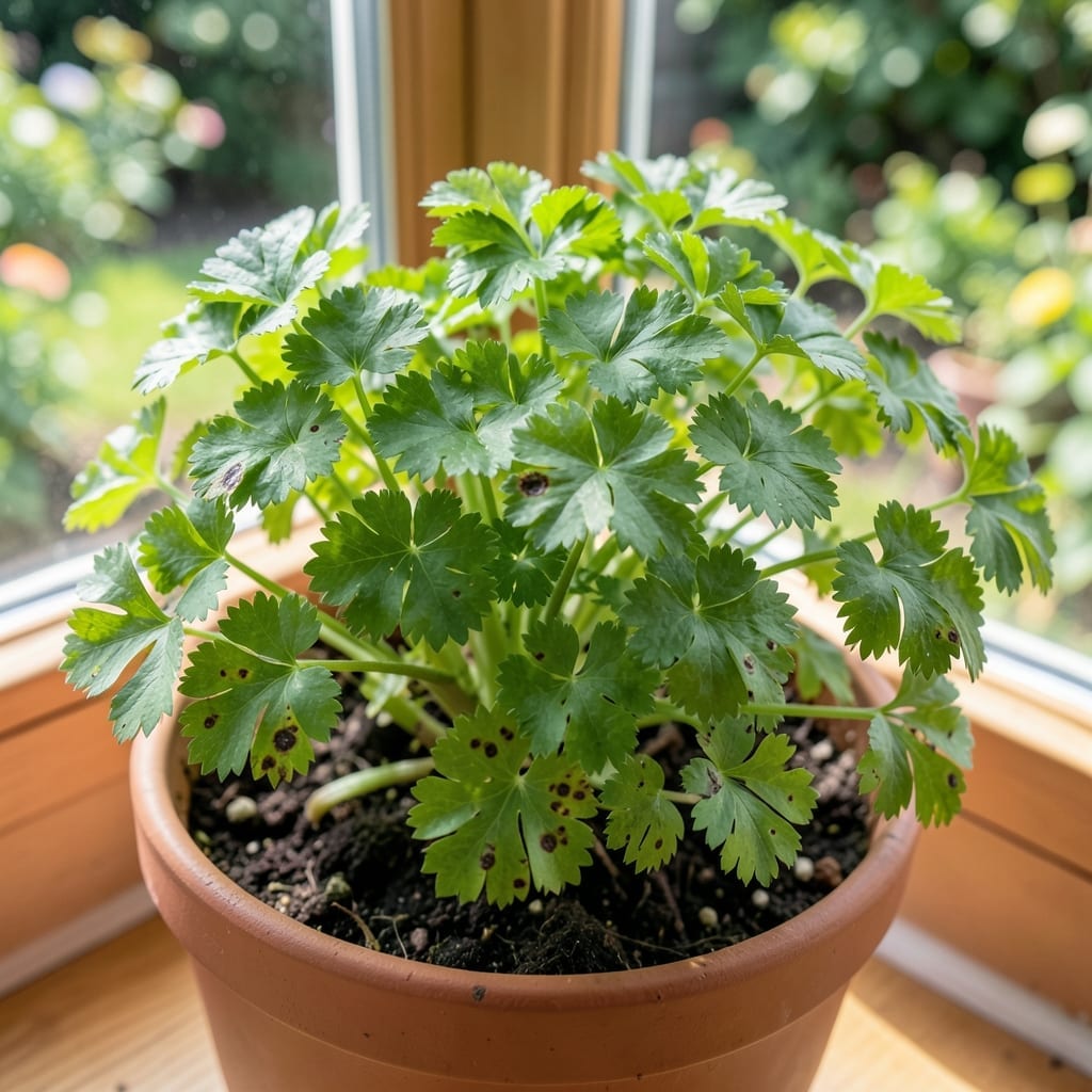 Spots on Parsley: Visual Guide to Early Identification and Control