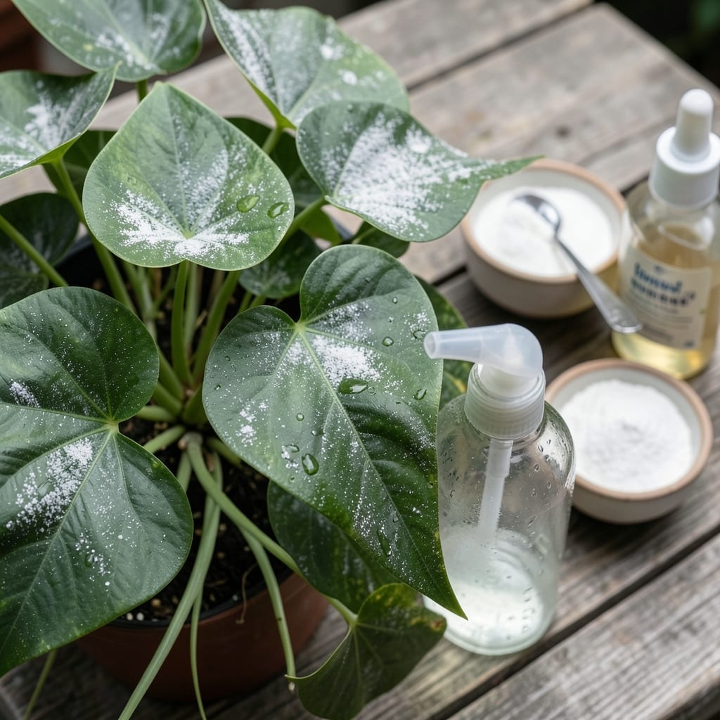 Baking Soda Fungicide Spray