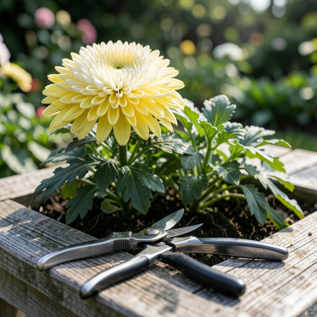When to Cut Down Mums: Late Winter Pruning for Bigger Blooms