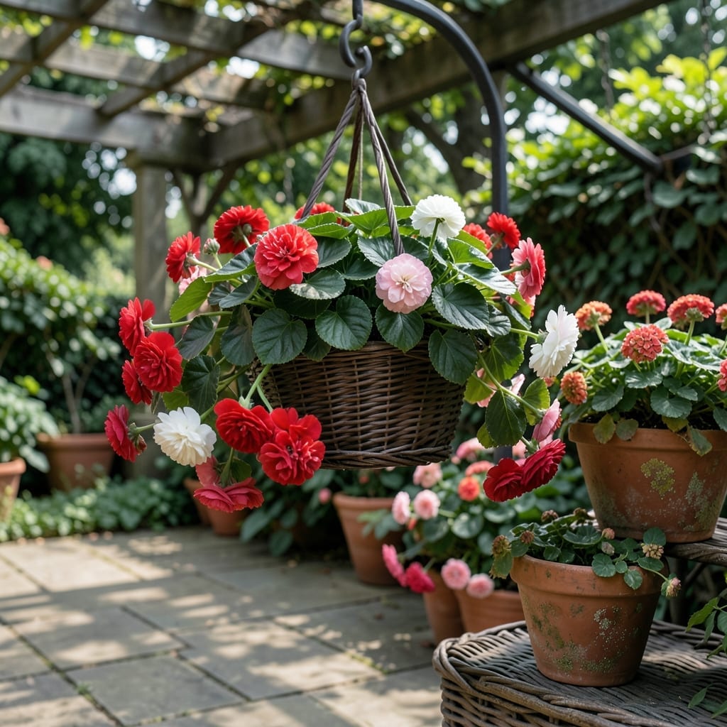 Vibrant Begonias for Containers
