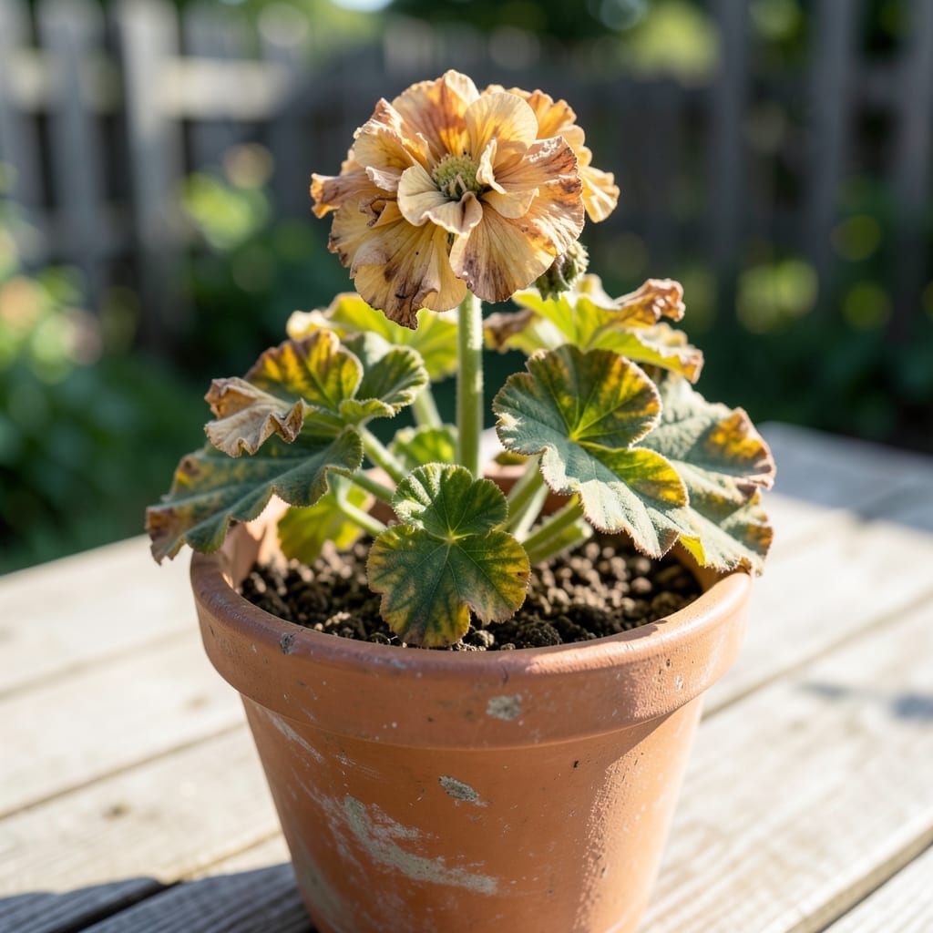 Geranium Flowers Dying: Signs and Immediate Revival Steps Geranium Flowers Dying: Signs and Immediate Revival Steps