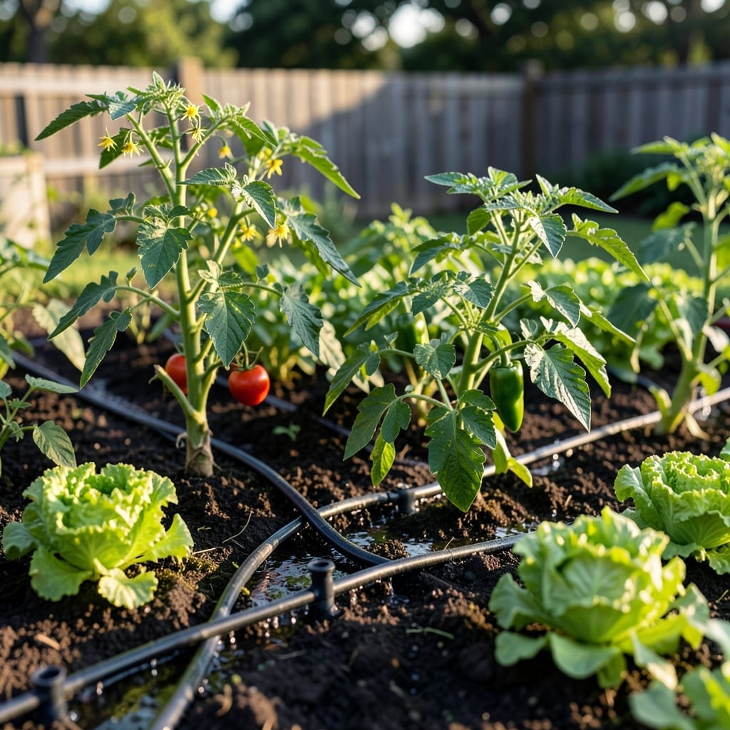 How to Leave Soaker Hose on Vegetable Garden: Optimal Watering Times