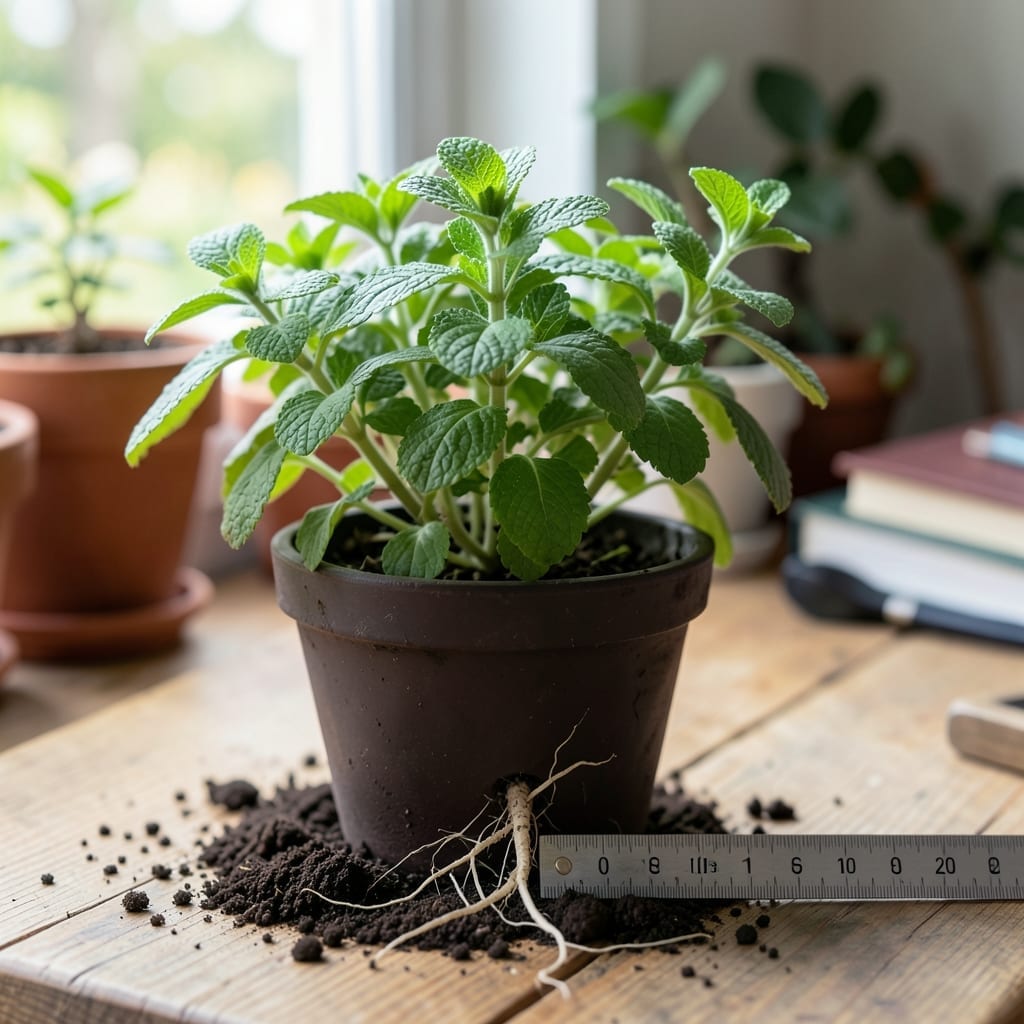 Mint Roots Depth: Understanding Spread for Garden Planning