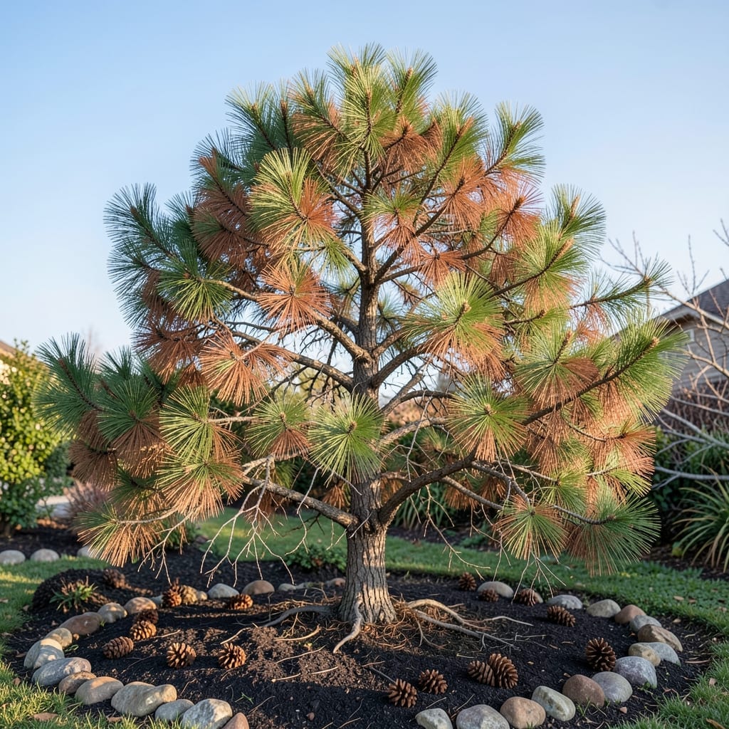 Pine Tree Drought Stress: Revive With Targeted Watering Techniques
