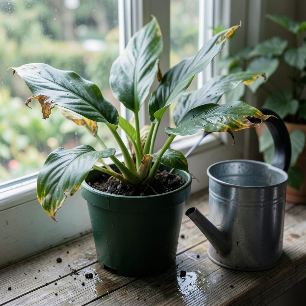 How to Tell If Flowers Are Overwatered: Yellowing Leaves and Drooping Stems How to Tell If Flowers Are Overwatered: Yellowing Leaves and Drooping Stems