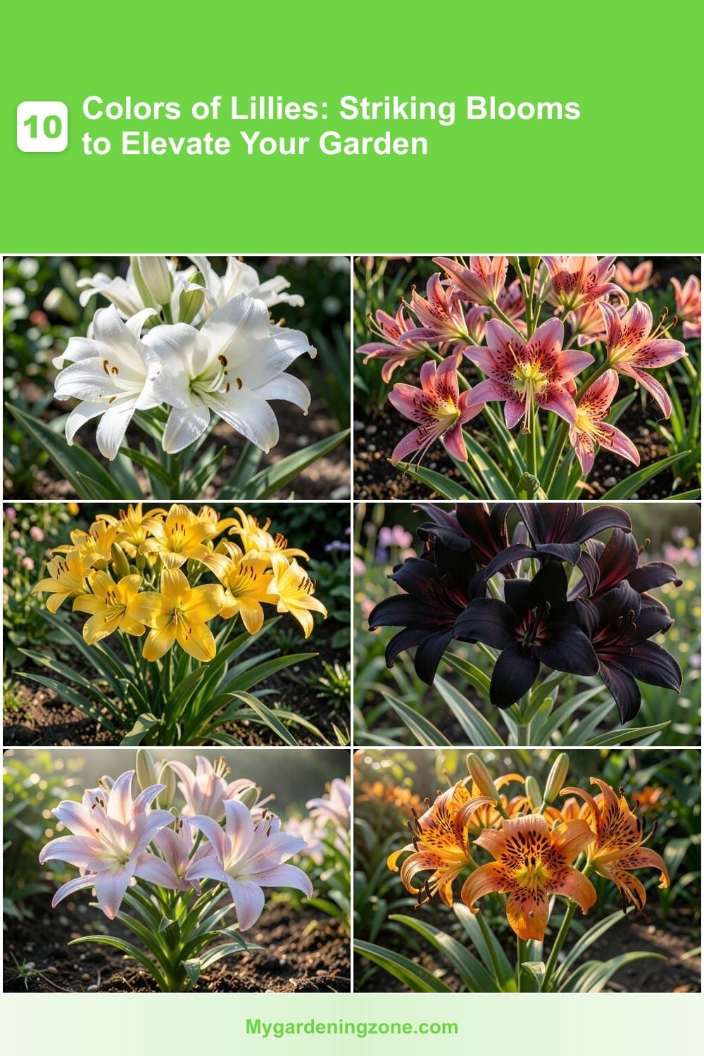 10 Colors of Lillies: Striking Blooms to Elevate Your Garden 10 Colors of Lillies: Striking Blooms to Elevate Your Garden