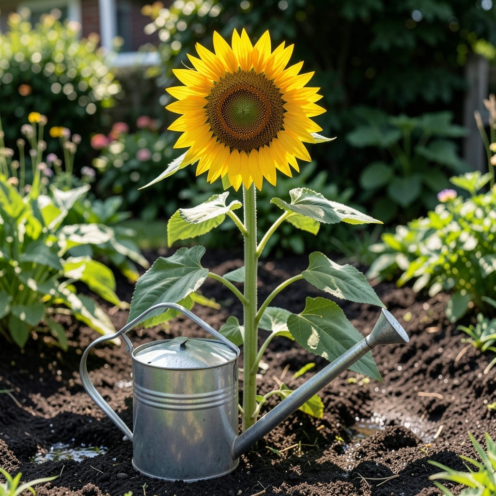 How to Water Sunflowers: Seasonal Guide for Thriving Blooms