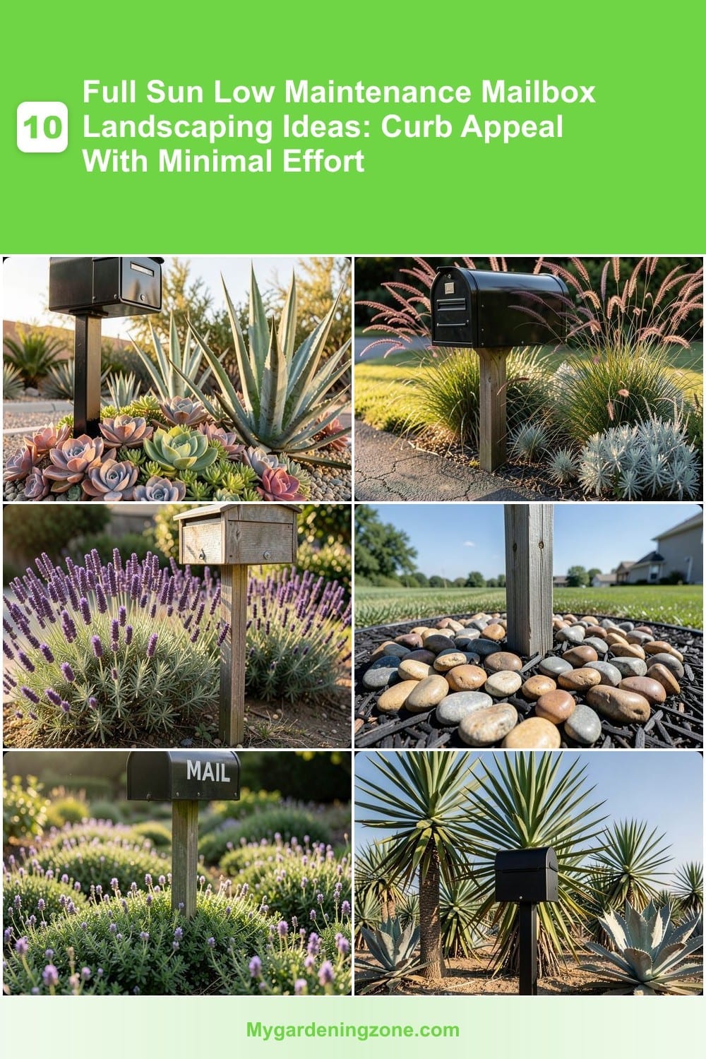 10 Full Sun Low Maintenance Mailbox Landscaping Ideas: Curb Appeal With Minimal Effort 10 Full Sun Low Maintenance Mailbox Landscaping Ideas: Curb Appeal With Minimal Effort