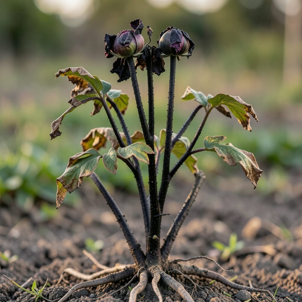 Dead Peony Root: Causes, Symptoms, and Organic Treatment Methods