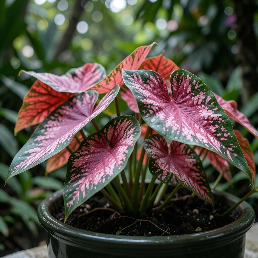 Caladium for Vibrant Foliage