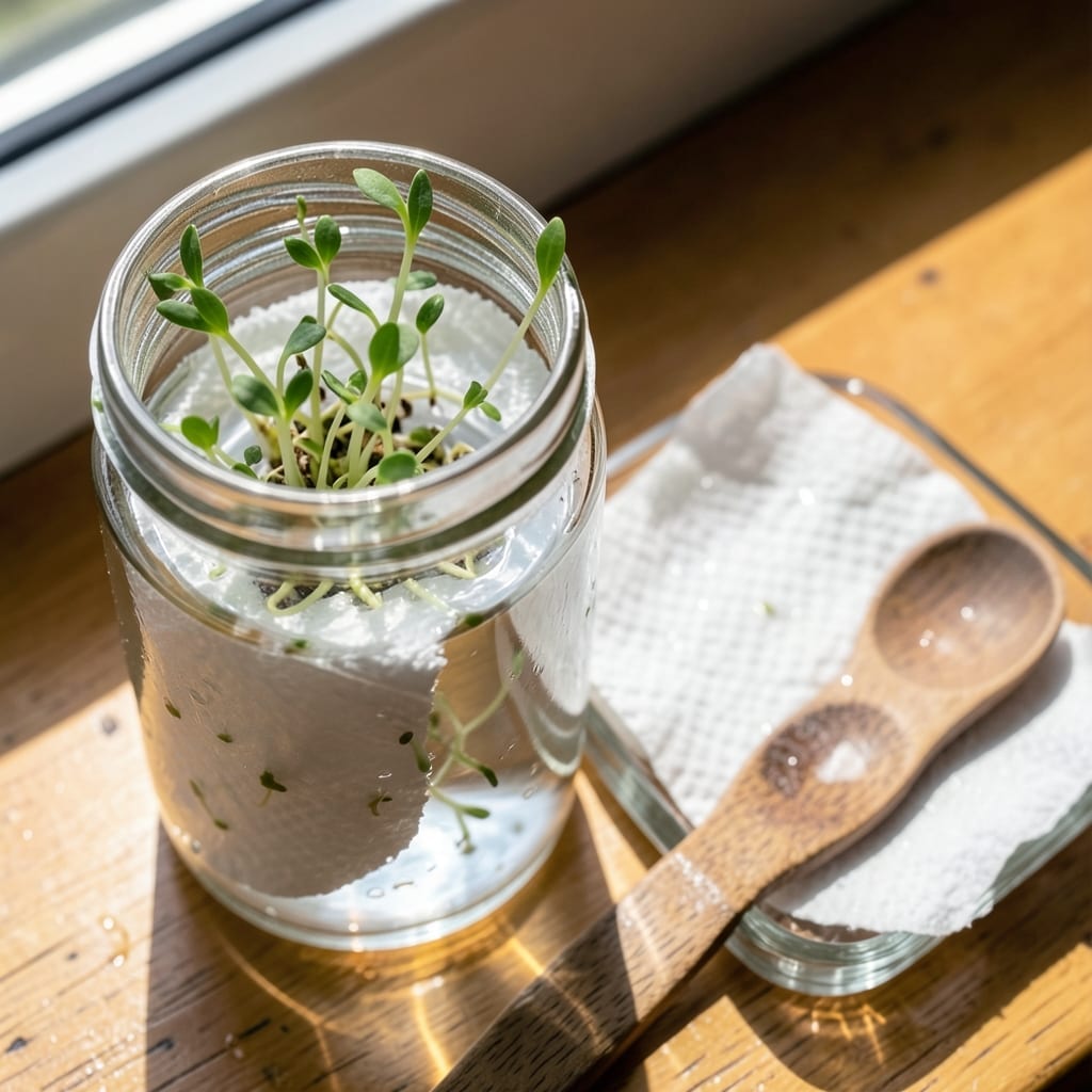 Cress for Indoor Water Growing