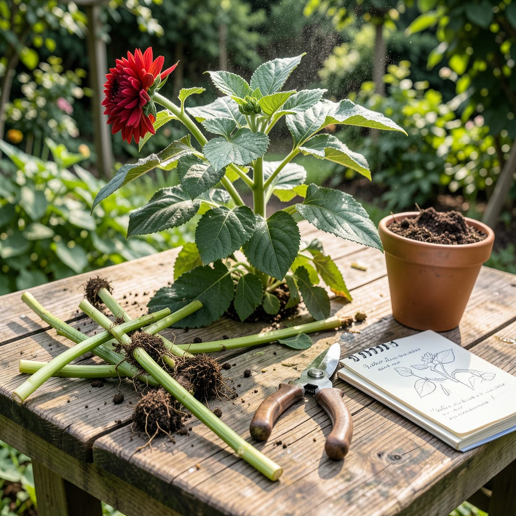 Comprehensive Dahlias Pruning Guide: The Secret to Bigger Blooms All Season visual reference