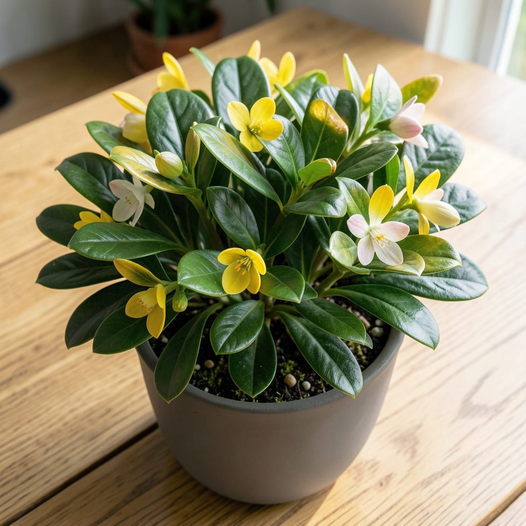 Daphne Plant Yellow Leaves: Early Detection and Soil Fixes example with annotations