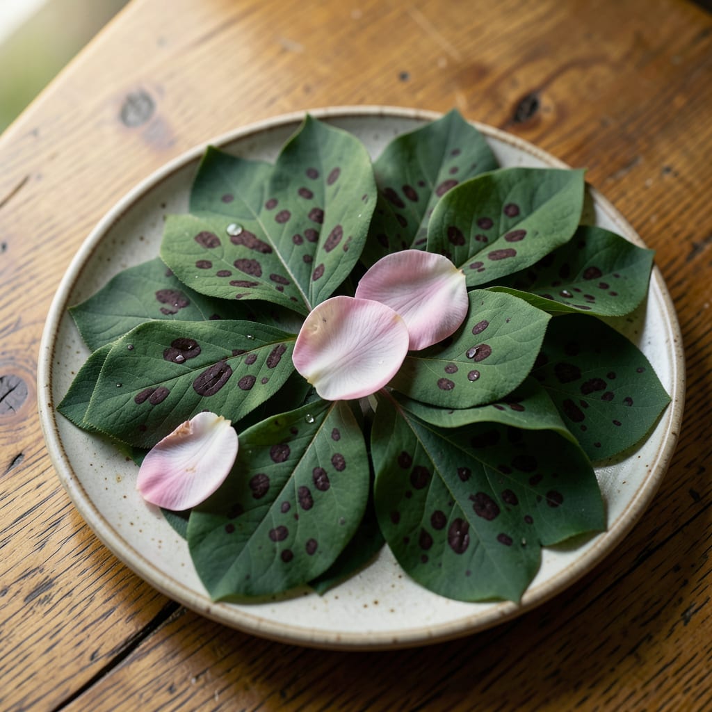 Dark Spots On Peony Leaves: Fungal Infection And Remediation Steps illustration with key details