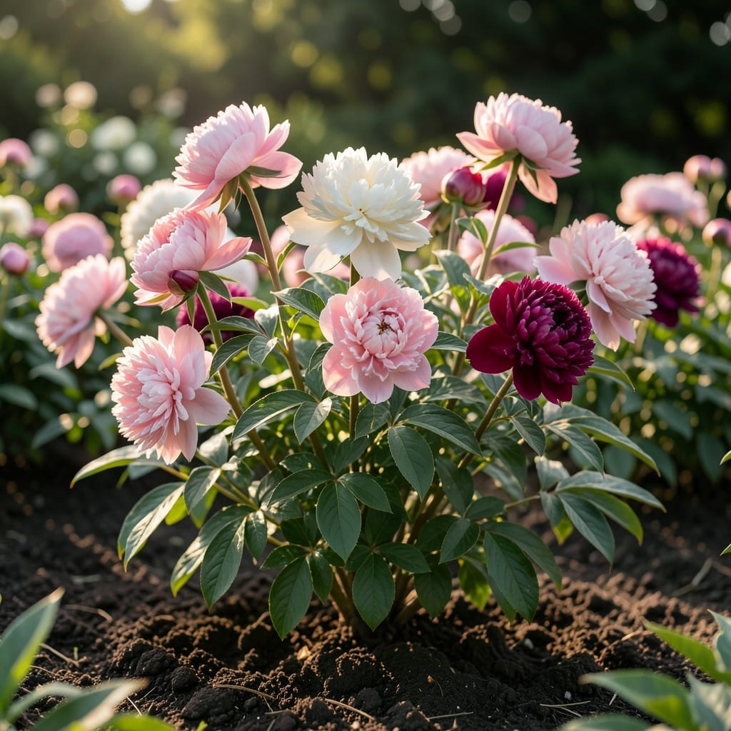 Peony's Luxurious Blooms