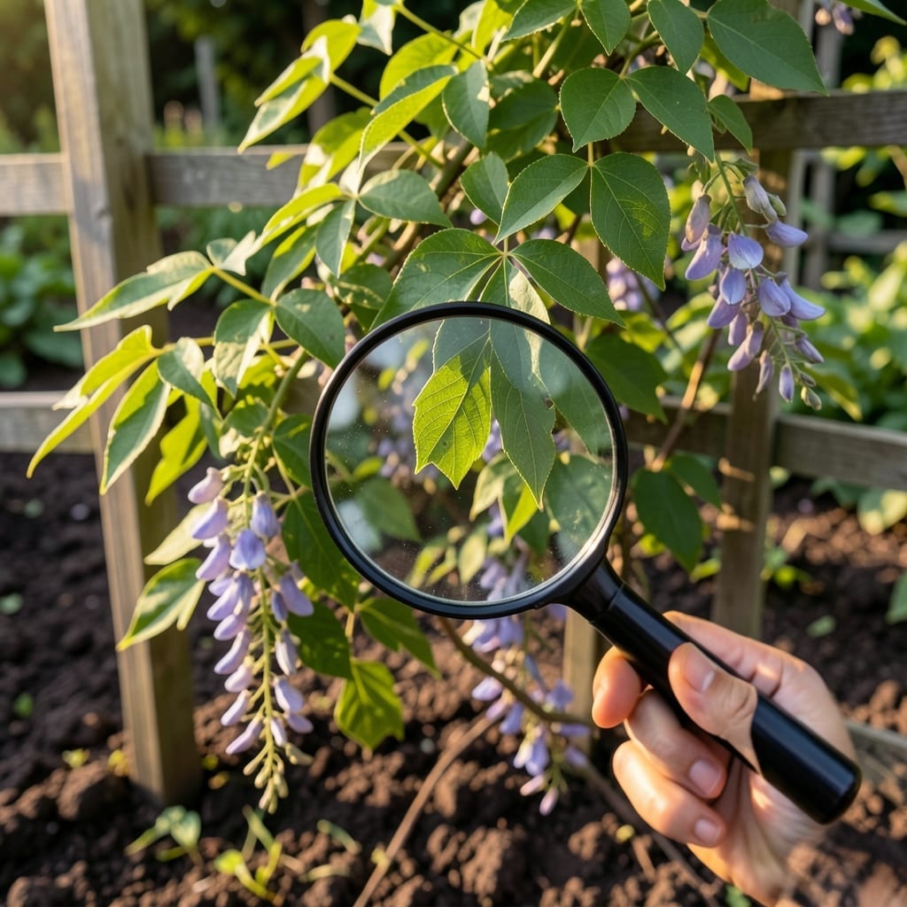 Wisteria Leaf Problems: Visual Guide to Spot and Treat Common Issues Wisteria Leaf Problems: Visual Guide to Spot and Treat Common Issues