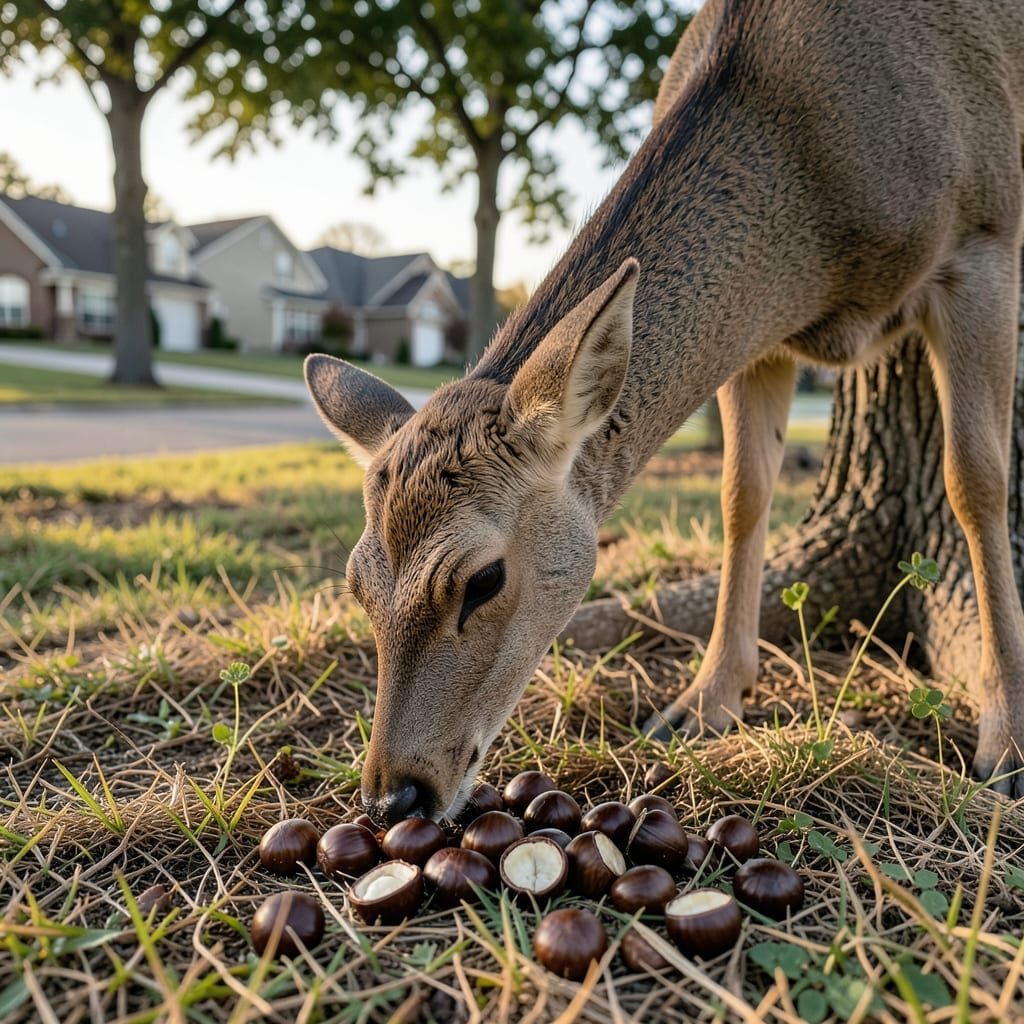 Human Impact on Deer and Buckeye Interaction
