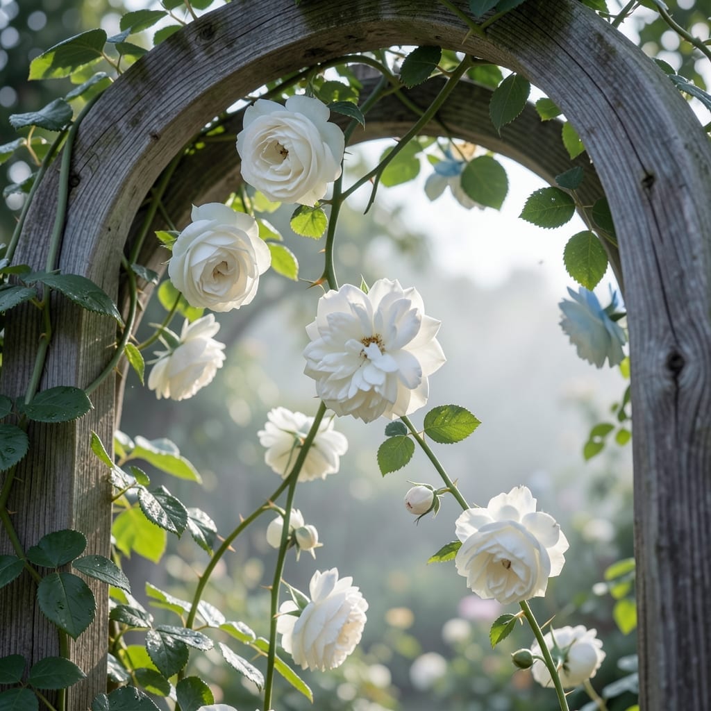 Iceberg Climbing Rose