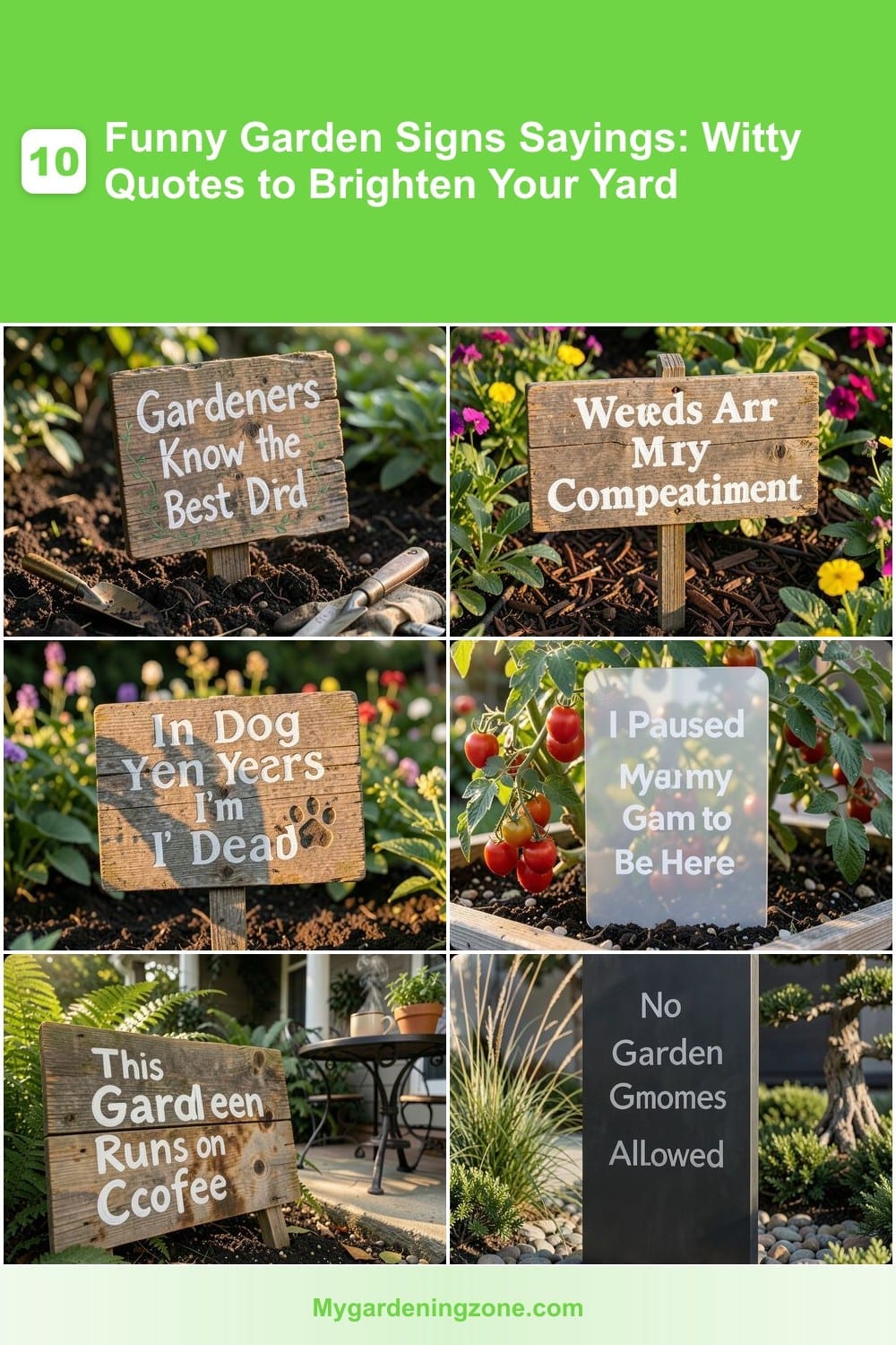 10 Funny Garden Signs Sayings: Witty Quotes to Brighten Your Yard 10 Funny Garden Signs Sayings: Witty Quotes to Brighten Your Yard