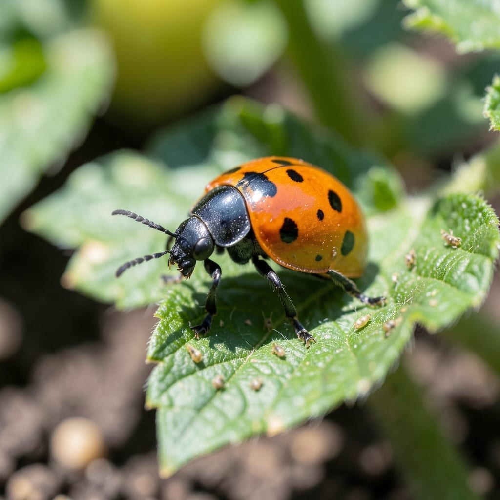 Biological Control of Aphids: Ladybugs as Natural Predators