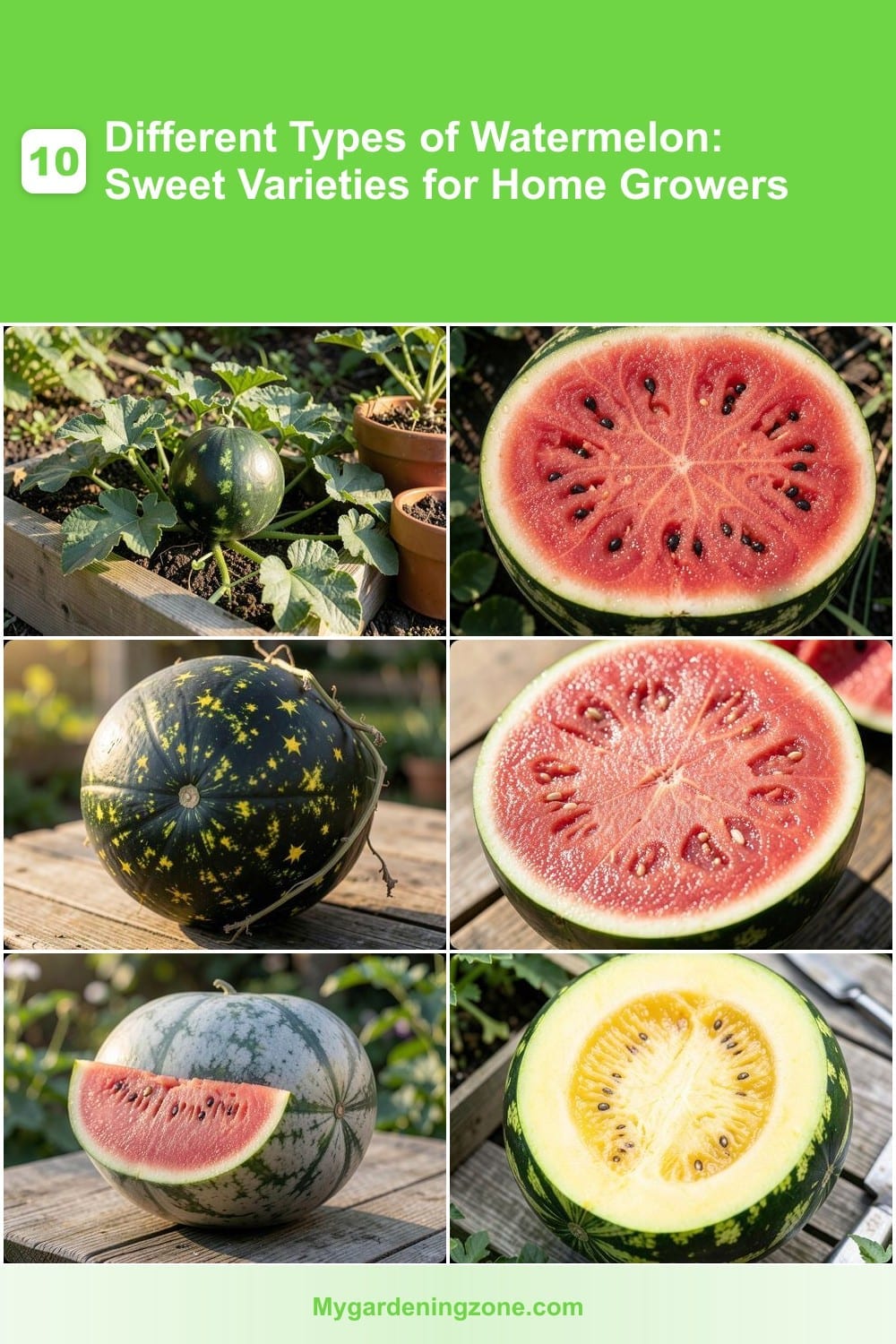 10 Different Types of Watermelon: Sweet Varieties for Home Growers 10 Different Types of Watermelon: Sweet Varieties for Home Growers