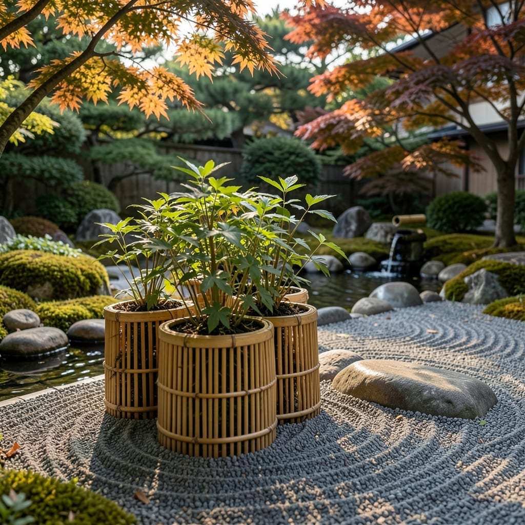 Bamboo Planter Boxes