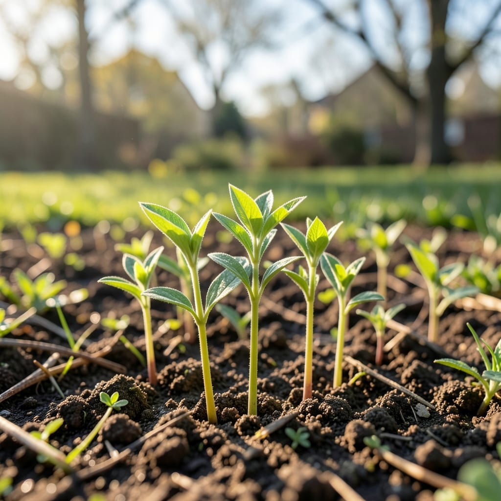 Buckeye Seedlings and Deer Browsing