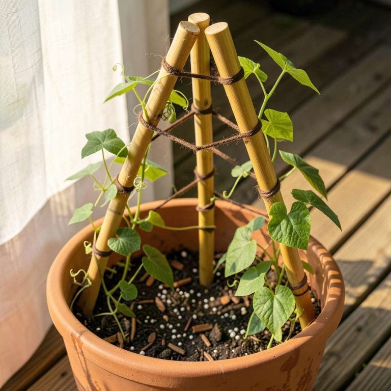 DIY Trellis for Potted Plants: Space-Saving Vertical Garden Solution DIY Trellis for Potted Plants: Space-Saving Vertical Garden Solution