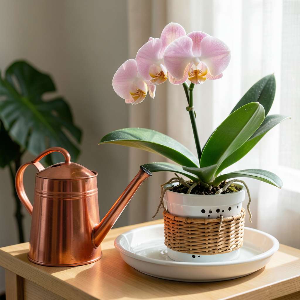 Do You Water Orchids From the Top or Bottom: Expert Tips for Proper Care